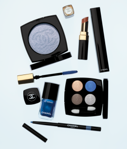 Chanel Denim Makeup Collection với palette Les 4 Ombres Denim Dream