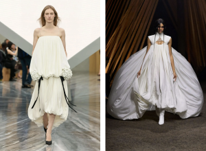 Christian Dior và McQueen Xuân Hè 2026 thể hiện hai cách tiếp cận đối lập nhưng bổ trợ về màu sắc năm 2026